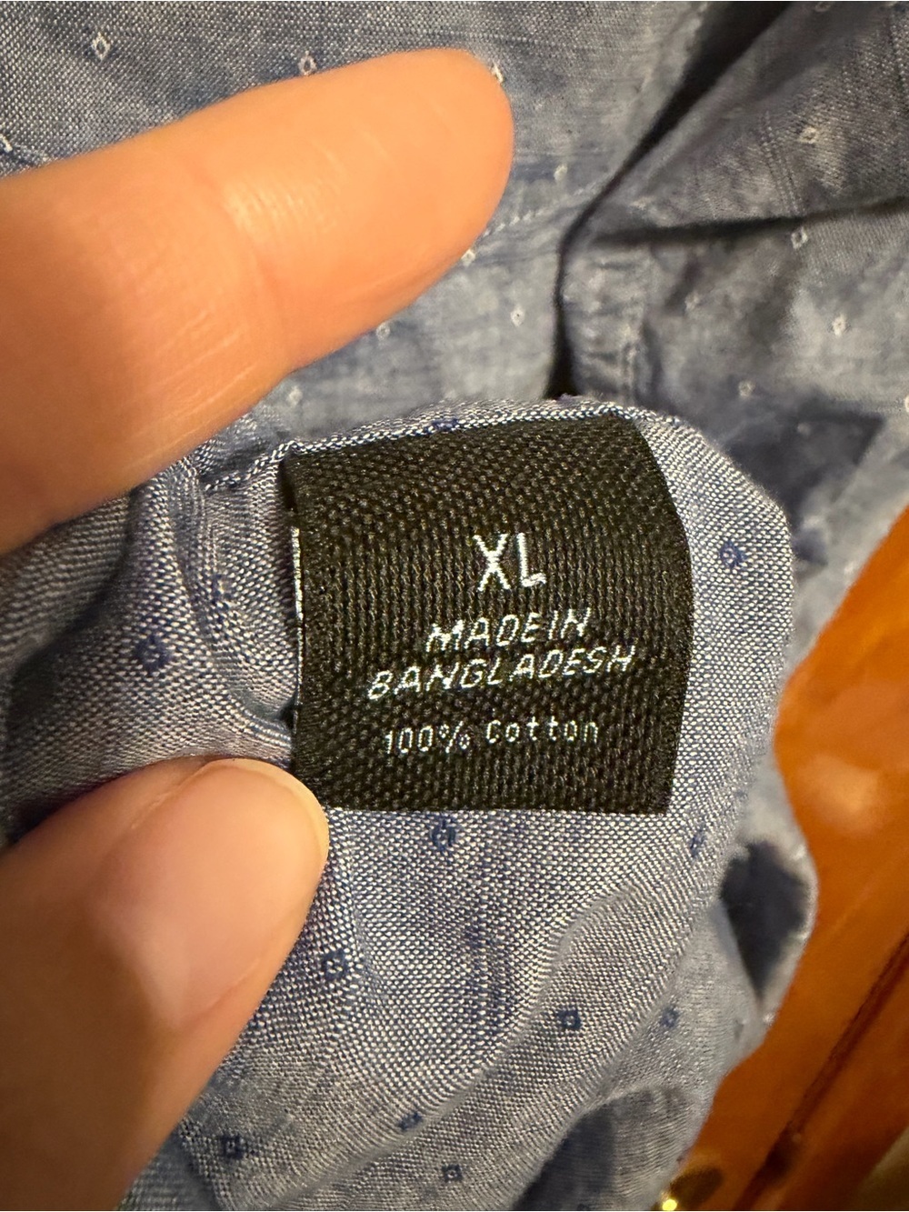 Marc Anthony Light Blue Short-Sleeve Button-Down Shirt - Picture 3 of 4